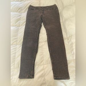 corduroy houndstooth pants